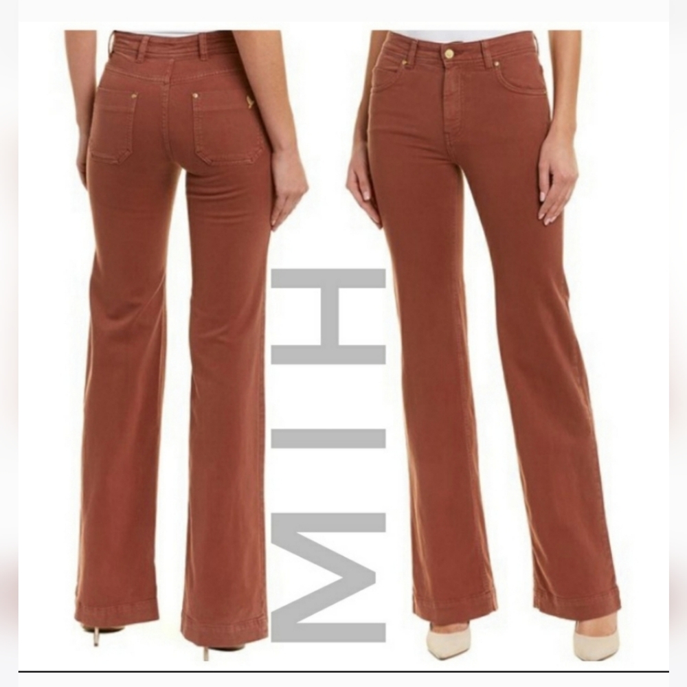 Marrakesh MIH jean mid rise kick flare jean
